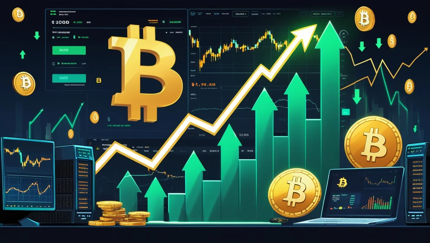 Bitcoin mining: titoli volano con il rally crypto