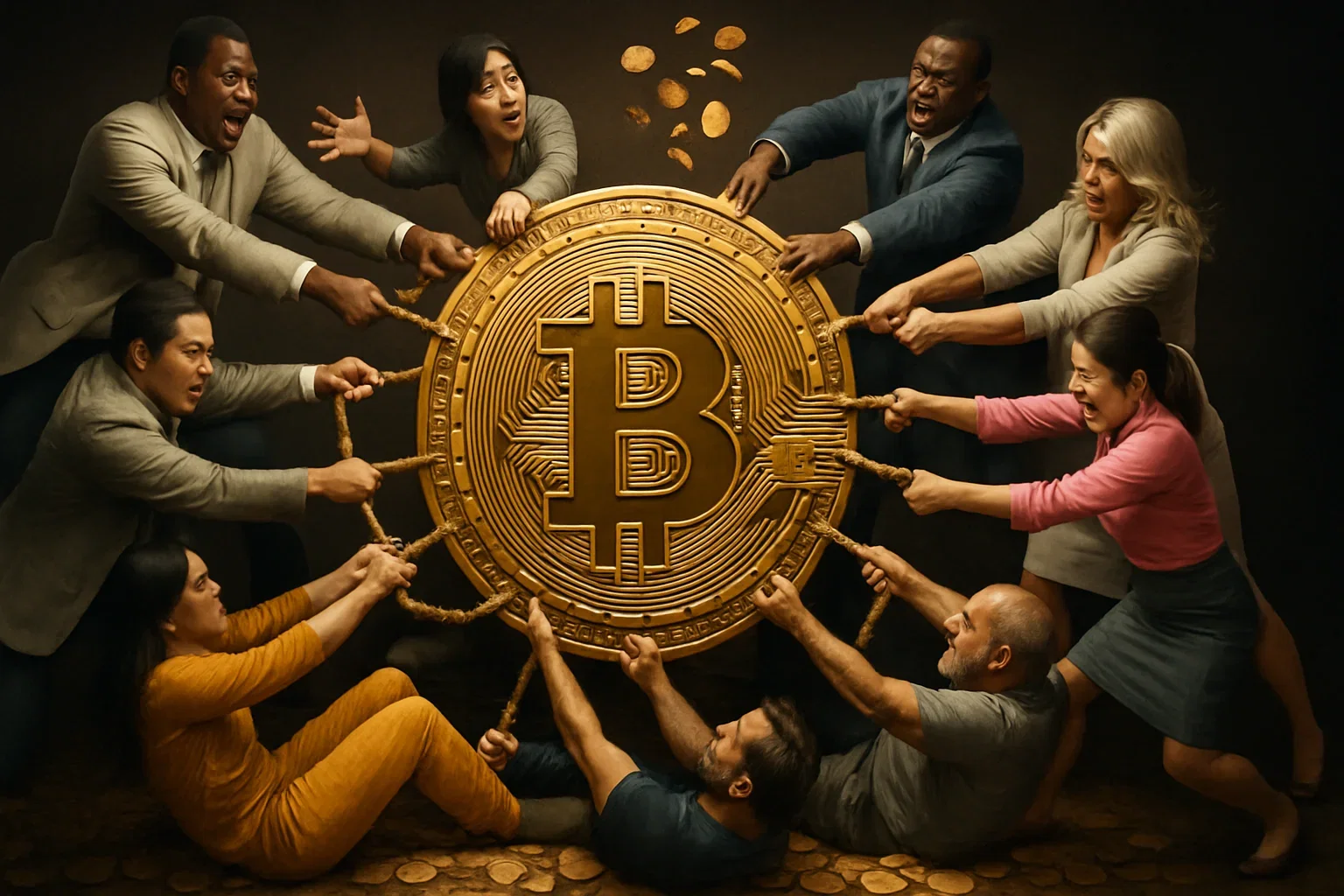Bitcoin non rimbalza, lotta vicino a zone chiave