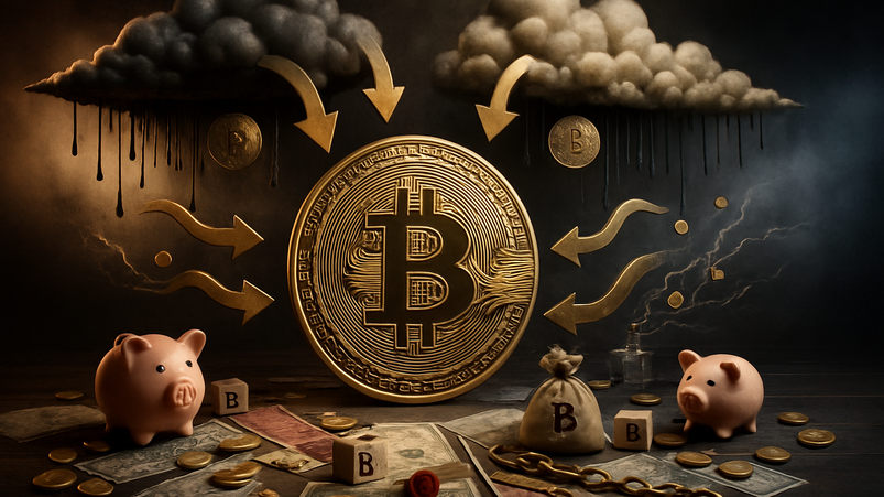 Bitcoin perde forza, rischio calo sotto supporto