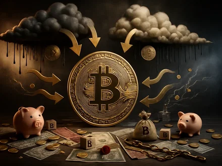Bitcoin perde forza, rischio calo sotto supporto