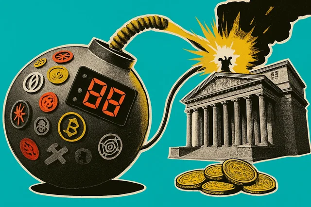 Bitcoin riserva USA: banche a rischio per 6,6T$