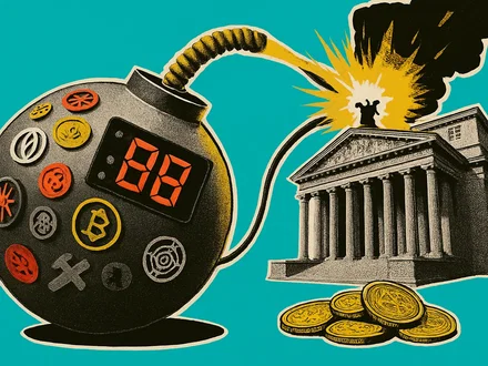Bitcoin riserva USA: banche a rischio per 6,6T$