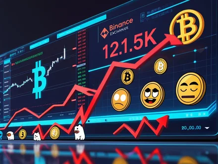 Bitcoin scende a 121.5K mentre Binance lancia Meme Rush