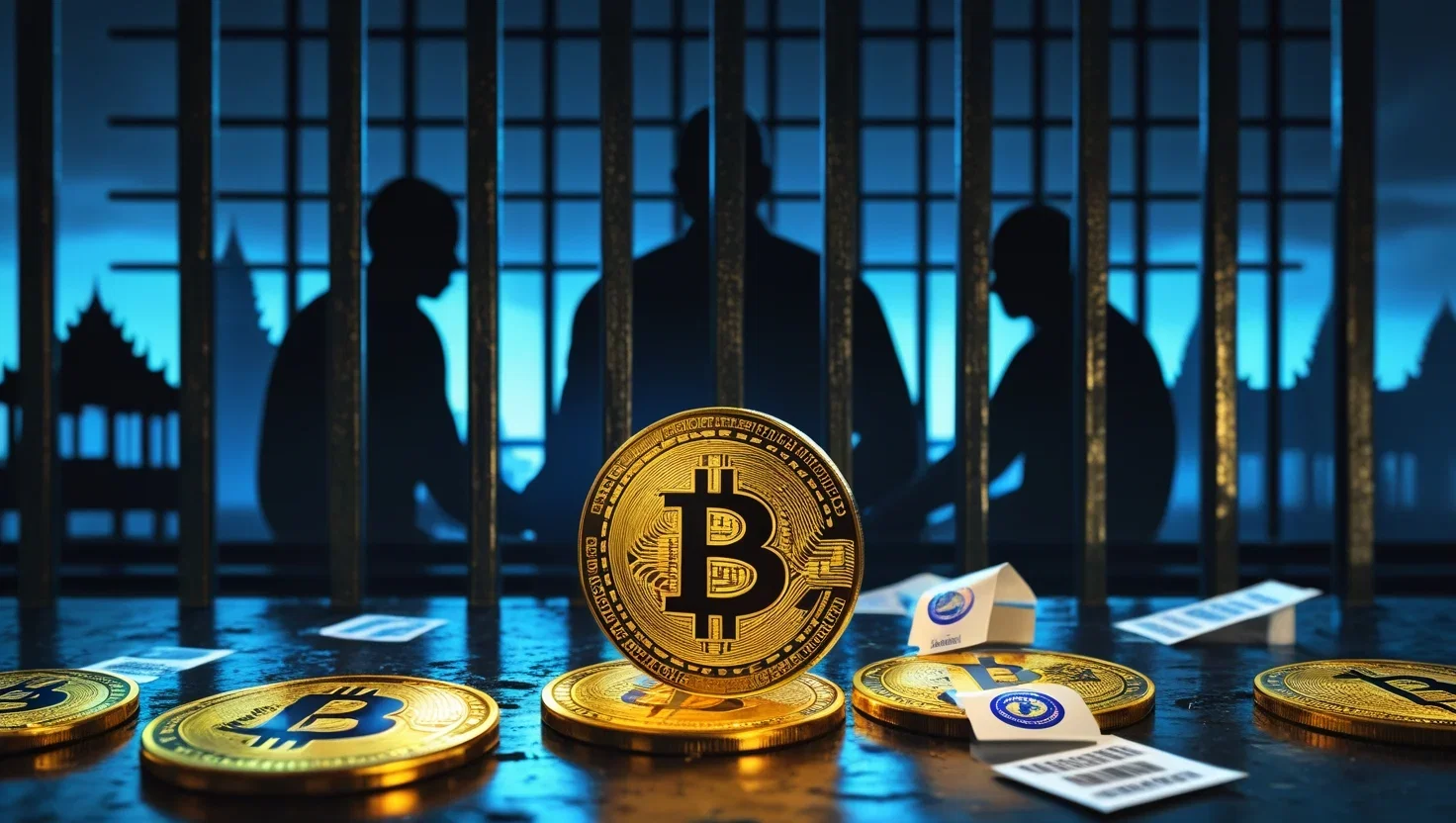 Bitcoin sequestrati dalla truffa in Cambogia