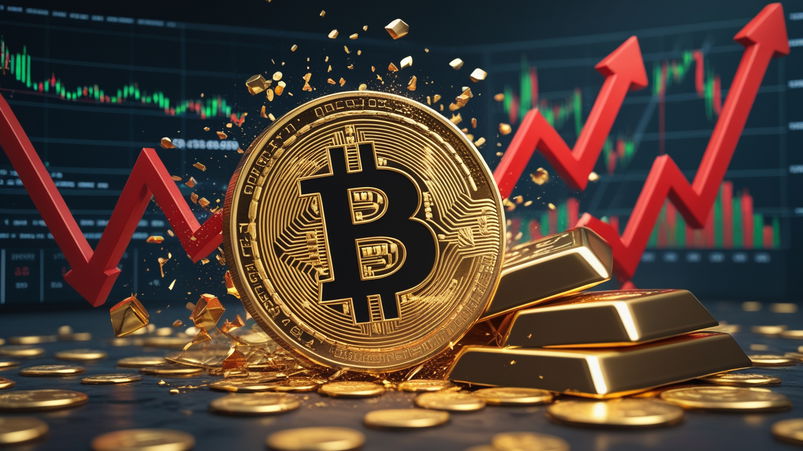 Bitcoin sotto i 108k: atteso crollo brutale