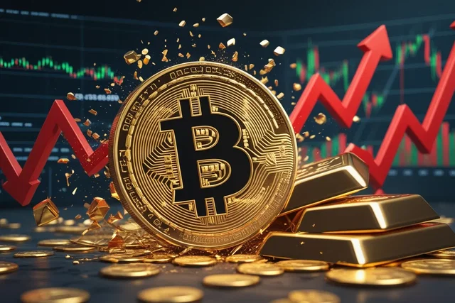 Bitcoin sotto i 108k: atteso crollo brutale