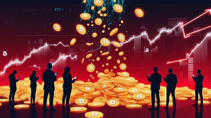 Bitcoin: vendite record da 97K BTC in un giorno