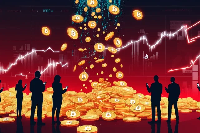 Bitcoin: vendite record da 97K BTC in un giorno