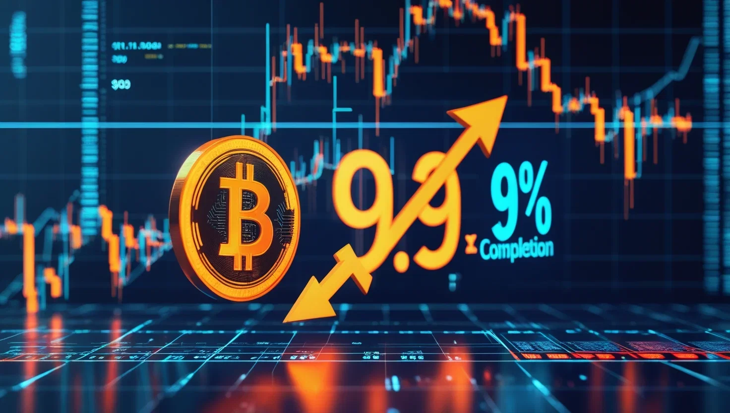 Bitcoin verso il picco: ciclo completato al 99,3%