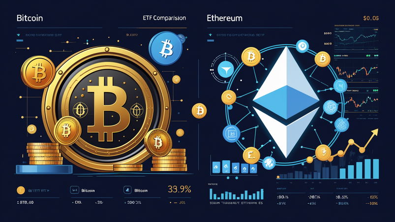 Bitcoin vs Ethereum ETF: le differenze chiave