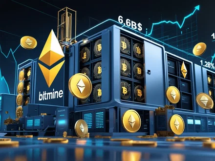 Bitmine diventa il secondo colosso cripto con 6,6B$