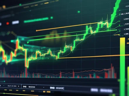 BNB punta a 860$ con metriche on-chain in rialzo