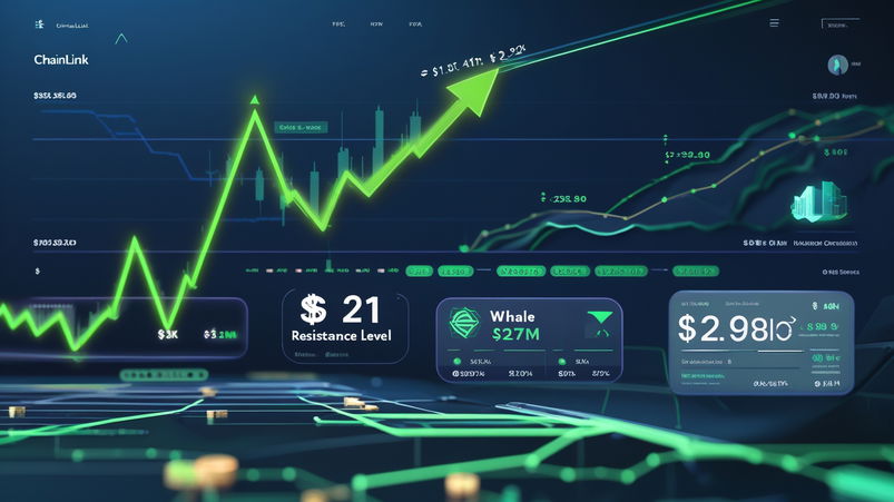 Chainlink vola: +18% e massimi di 6 mesi raggiunti