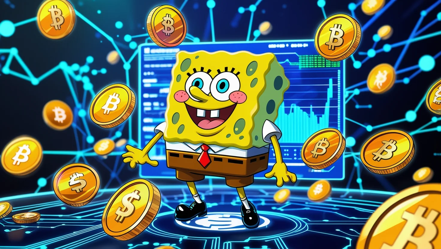 SpongeBob sbarca nel mondo delle criptovalute