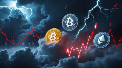 Cripto-tempesta da 1 miliardo: BTC, ETH, XRP crollano