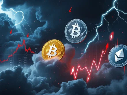Cripto-tempesta da 1 miliardo: BTC, ETH, XRP crollano