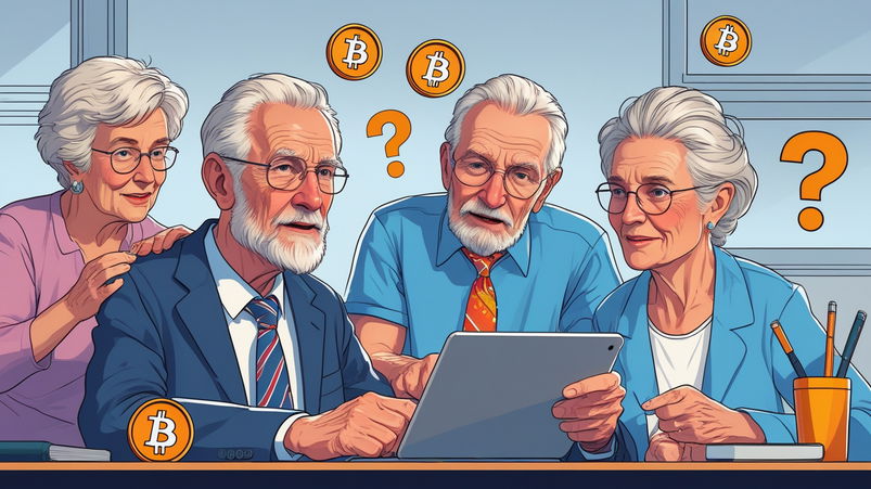 Crypto nella terza età? Sì per il 27% dei britannici