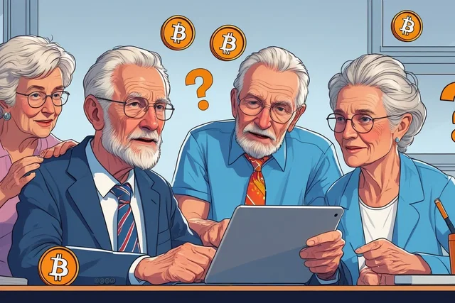 Crypto nella terza età? Sì per il 27% dei britannici