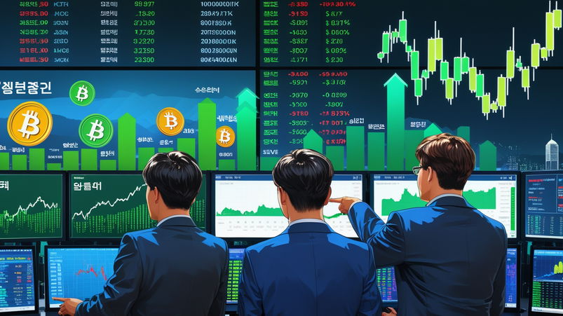 Crypto-stock fanno boom tra investitori sudcoreani