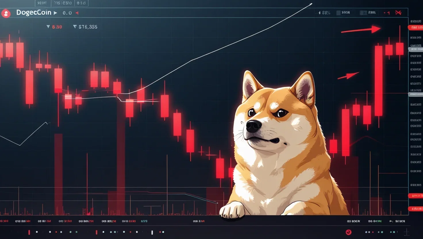 Dogecoin in caduta: gli analisti avvertono i bull