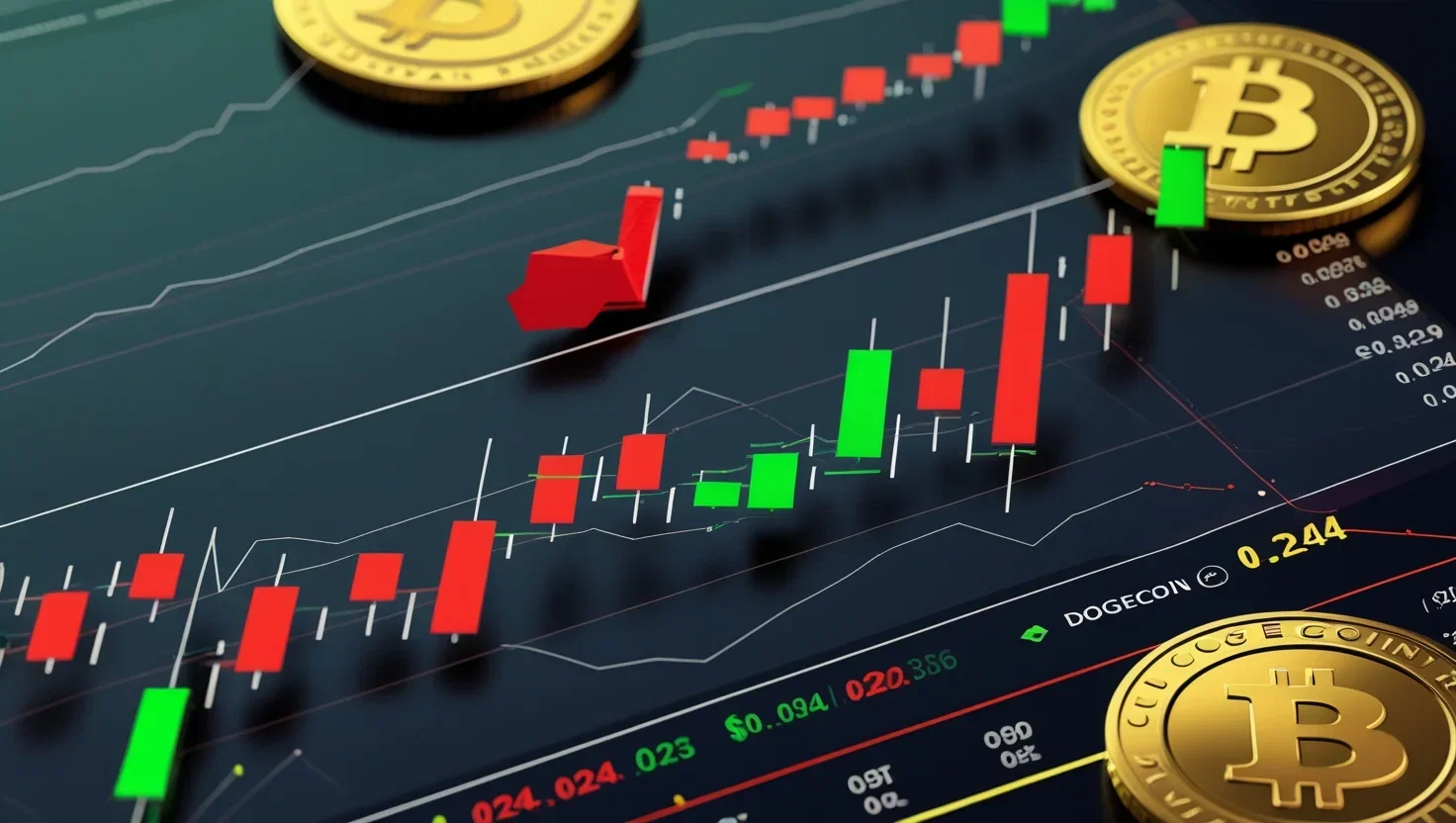 Dogecoin oscilla del 5,7% verso i 25 centesimi