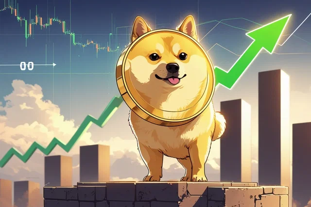 Dogecoin punta a 0,33$ se regge il supporto