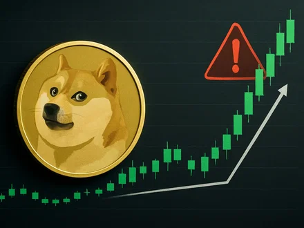 Dogecoin segnala rimbalzo con flussi exchange