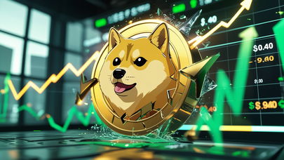 Dogecoin verso $0,40 dopo il breakout storico