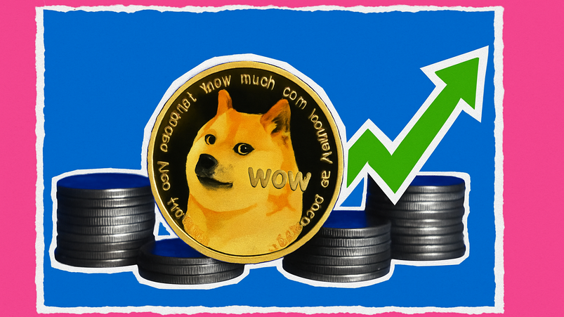 Dogecoin verso un breakout del 30% secondo le Bollinger Bands