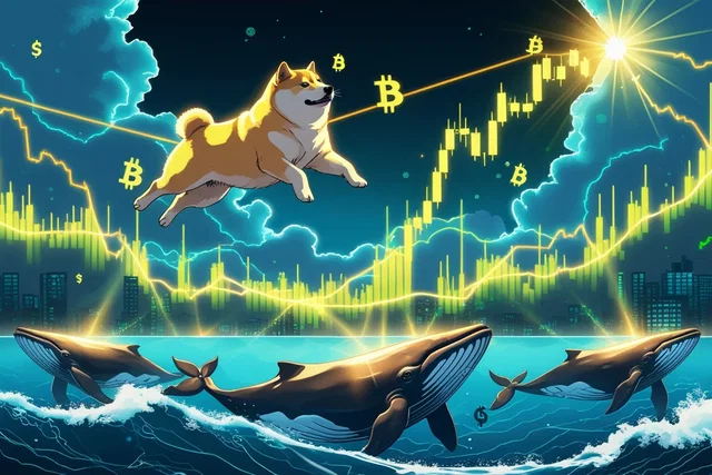 Dogecoin vola +8% grazie alle balene crypto