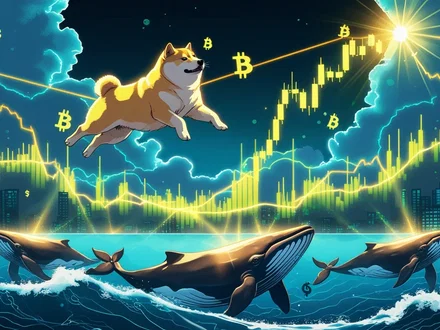 Dogecoin vola +8% grazie alle balene crypto