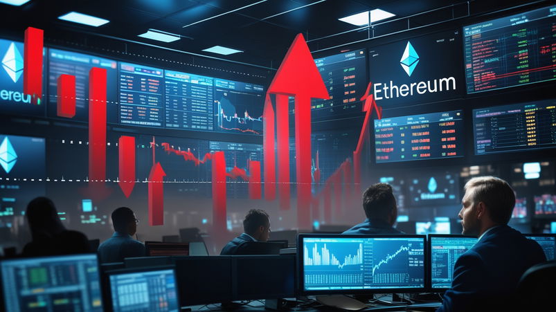ETF Ethereum perdono 800M$, settimana record