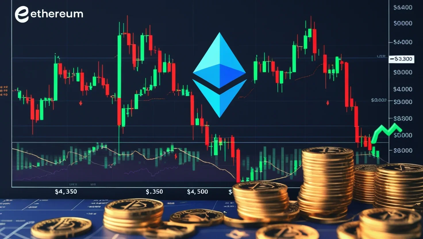 Ethereum alla prova: riprenderà la salita?