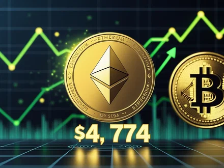 Ethereum batte Bitcoin: ratio ETH/BTC al massimo
