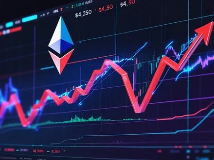 Ethereum in calo: mercato osserva quota $4.200