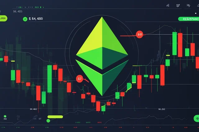 Ethereum in fase di consolidamento: livelli chiave