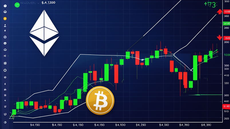 Ethereum lotta per superare la resistenza chiave