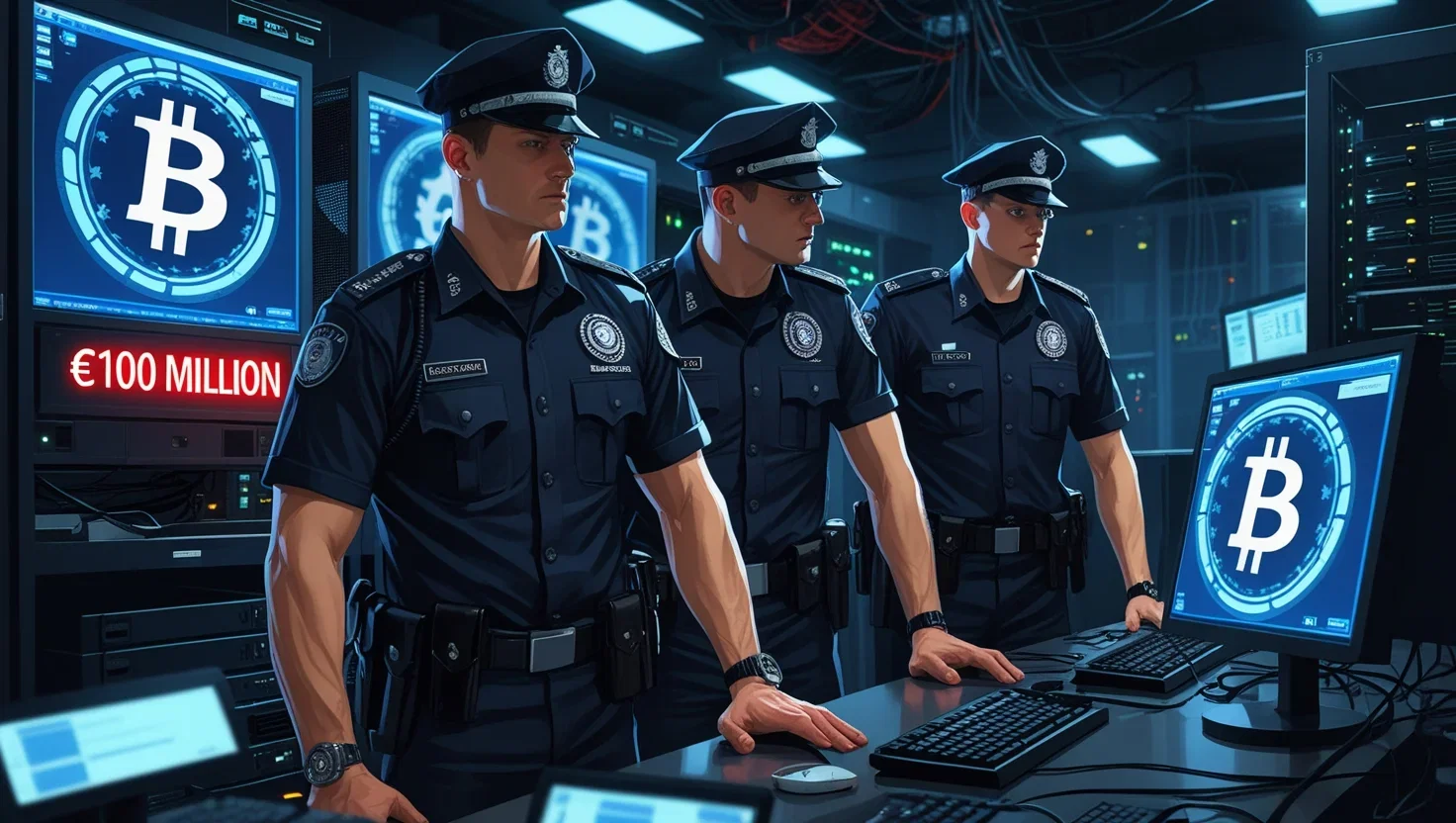 Europol chiude frode crypto da €100 milioni