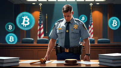 Ex-vice sceriffo ammette crimini per crypto boss