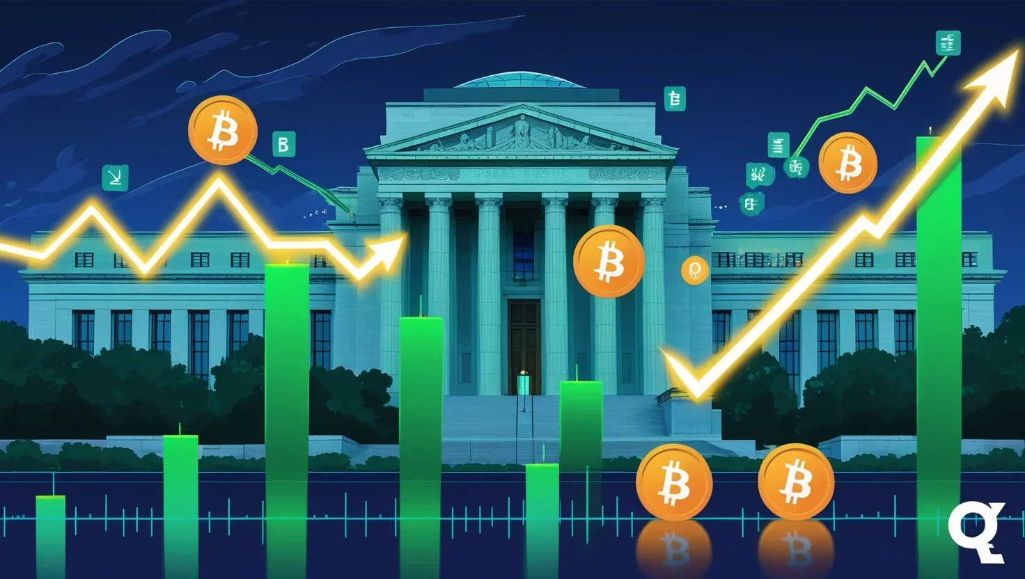 Fed favorisce rally crypto nel quarto trimestre
