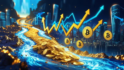 Fiume di 76 miliardi in fiat accende il crypto