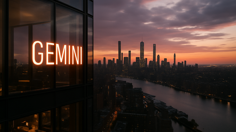 Gemini: ricavi Q3 in crescita del 52%