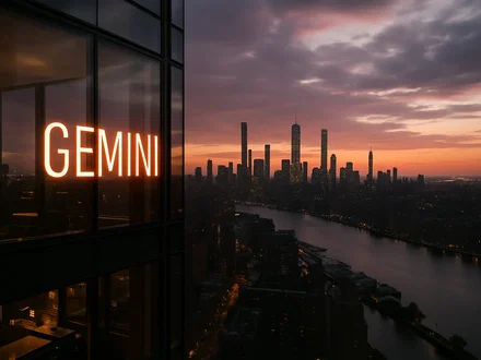 Gemini: ricavi Q3 in crescita del 52%