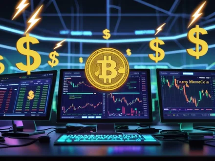 Exchange cripto guadagnano $172M da memecoin TRUMP