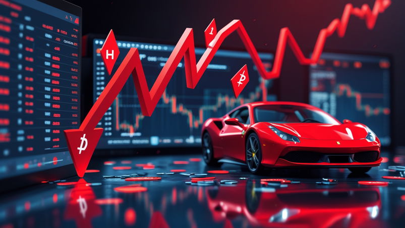 Hayes vende HYPE per Ferrari, calo del 12%