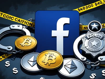 Truffa su Facebook: sequestrati 400mila $ in crypto