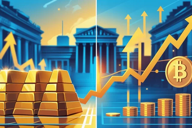 Il "debasement trade" spinge oro e Bitcoin ai record