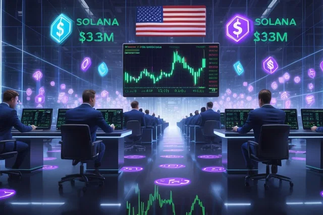 Primo ETF Solana USA debutta con 33M di volumi