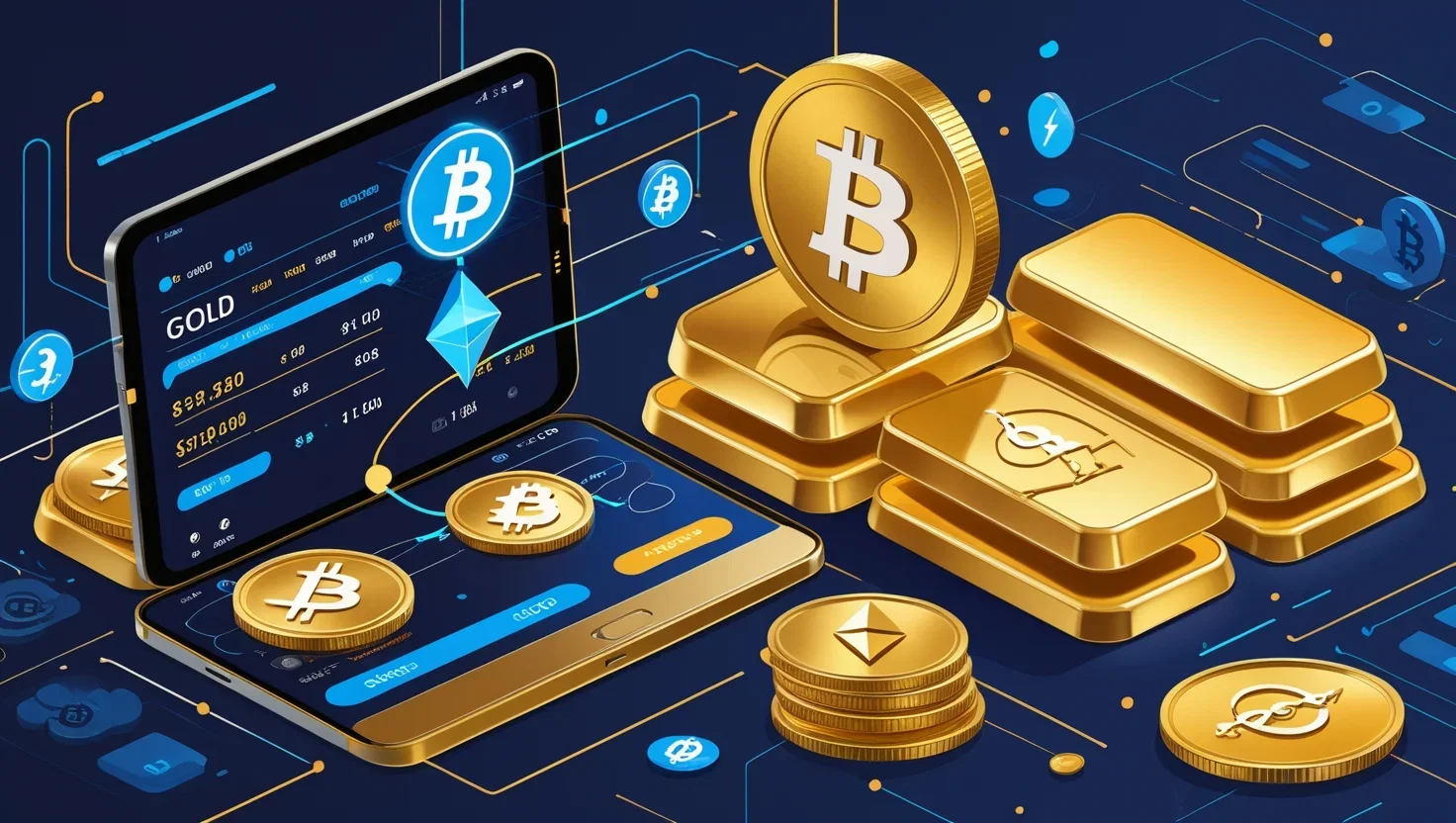Come comprare oro con le criptovalute