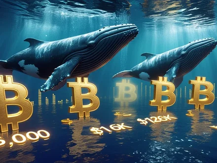 Le balene comprano 60.000 BTC in una settimana